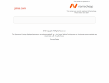 Tablet Screenshot of jaliss.com